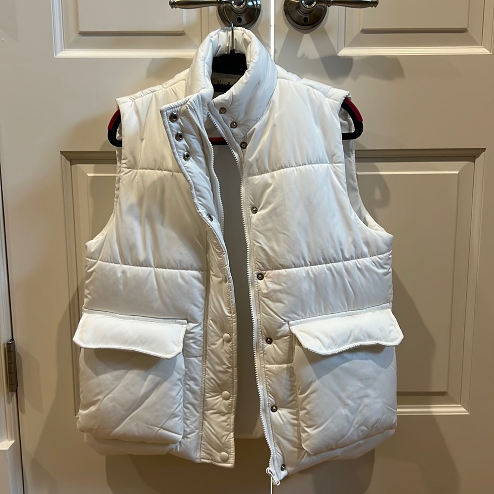 Brinley Padded Vest - Bright White